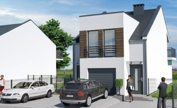 Apartamenty Dąbcze – domy w zabudowie dwurodzinnej