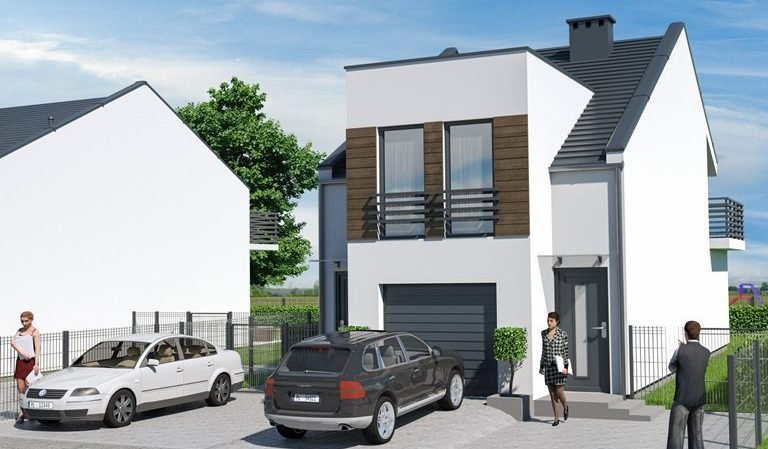 Dabcze-przod-4-768x506-1-e1502436161516 Apartamenty Dąbcze – domy w zabudowie dwurodzinnej